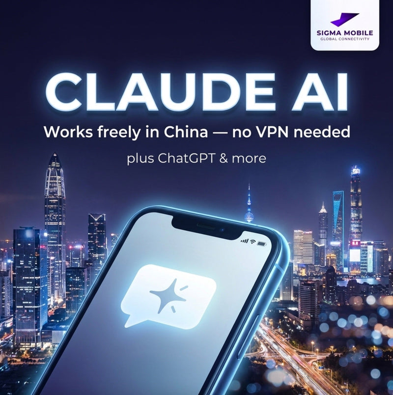 Use Claude AI in China: GBA eSIM Guide 2026