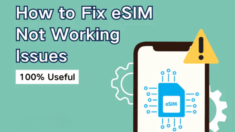 Why is eSIM Not Working? Check the Reasons and Fix It!