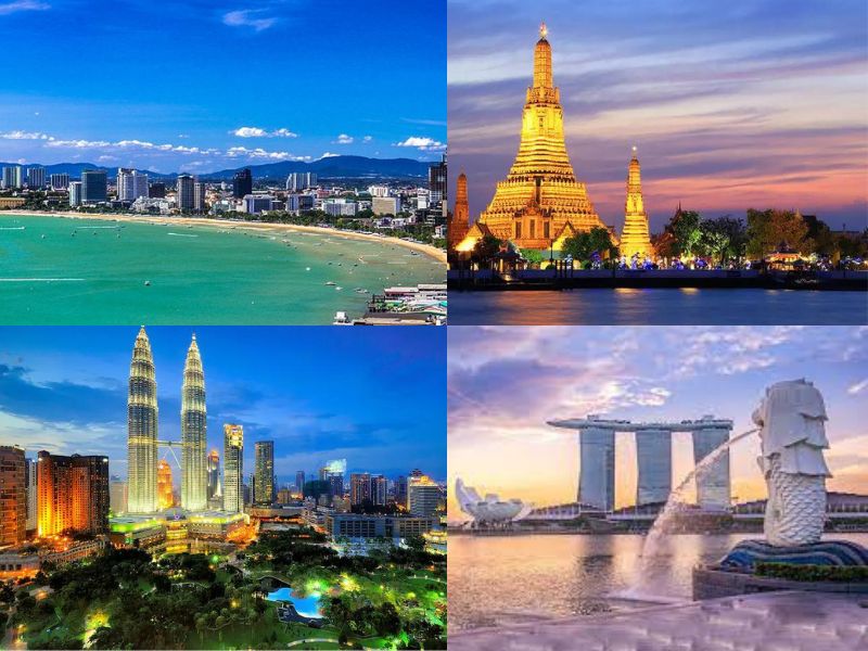 Singapur i Malezja i Tajlandia i Indonezja i Wietnam eSIM